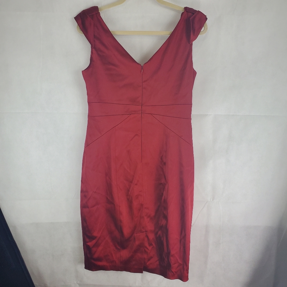 Dressbarn Red Dress Size 10